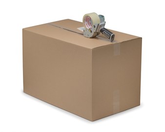 Karton klapowy 600x380x410 mm do skrytki Orlen – rozmiar L, pudełko do dużych przesyłek