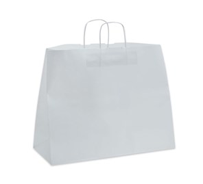 Duża Torba Papierowa Biała