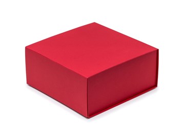 Pudełko Magnetyczne Czerwone 200x200x90mm Karton Ozdobny Prezentowy
