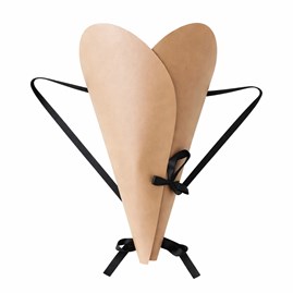 Torba na kwiaty transporter bukietów plecak brązowy