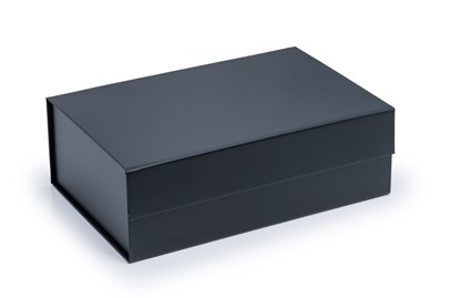 Pudełko Magnetyczne Czarne 440x320x120mm (zew) A3 Ozdobne na prezent