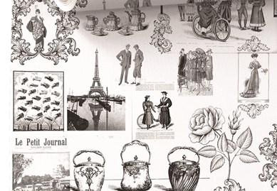 Papier ozdobny MÉTROPOLITAIN, 69cm/50m