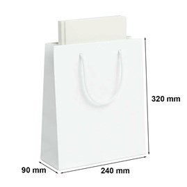 Torby Laminowane Białe