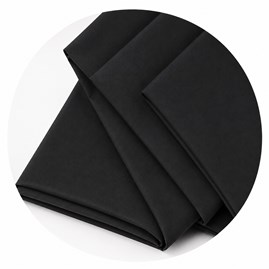 Bibuła ozdobna silk 50x75 czarna 240 ark