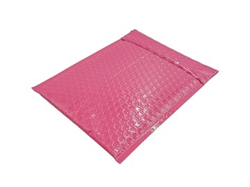 Ciemnoróżowa koperta bąbelkowa