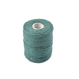 Zielony, bawełniany sznurek