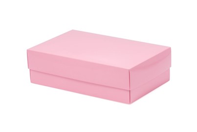 różowe laminowane pudełko