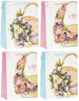 Torba Lux 26x10x32cm A4 - wzór TK-22002 - 12 sztuk