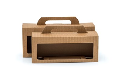 Karton na 4 słoiki miodu z okienkiem 305x72x123mm