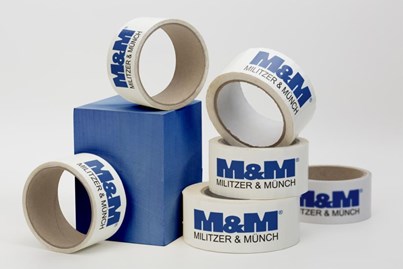 Taśma z nadrukiem logo PVC 2 kolory 144 szt.