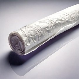 Papier Kraft Ręcznie Gnieciony Ozdobny Biały 70cm/5mb