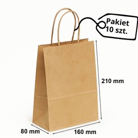 Torebki Papierowe Brązowe