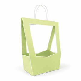 Torba prezentowa otwarta 230x140x380 mm zielona