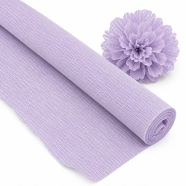 Krepina Włoska 180g Lila 50×250 cm Gruba Bibuła Florystyczna