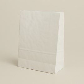 Papierowa Torba Ekologiczna 120x90x320 Biała - Pakiet 100 szt