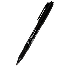 Marker do CD/DVD Q-Connect 0,6 mm Czarny – Precyzyjne pisanie