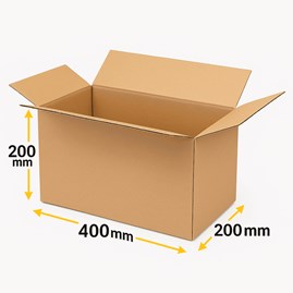 Kartony Klapowe 400x200x200mm, 50szt