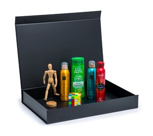 Pudełko Magnetyczne Czarne 500x340x70mm (zew) XL Na prezent