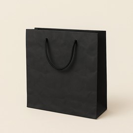 Torebka Papierowa Czarna