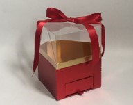 Pudełko na kwiaty Diament-XX-024-FB-red (1 szt)