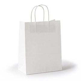 Pakiet - Torba prezentowa 180x80x225 / BIAŁA 10 szt