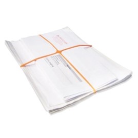 Pomarańczowe gumki krzyżowe 100x1,5x4,0mm 1 kg