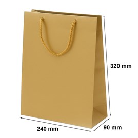 Torby Laminowane Złote