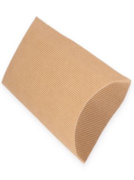 Pudełko ozdobne poduszka karbowane 250x132x60mm