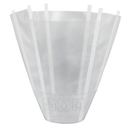 wazon worek plastikowy transportowy do kwiatow bukietow