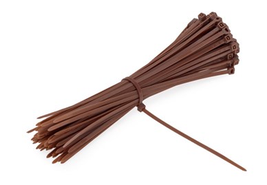 brązowe opaski zaciskowe