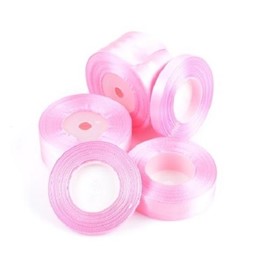 Wstążka satynowa 38mm różowa 32m WS8039