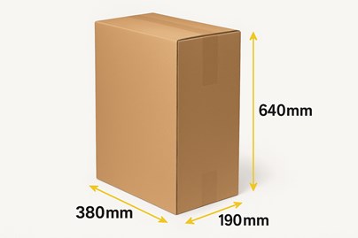 Karton klapowy wysyłkowy