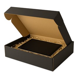 Karton Wykrojnikowy Ozdobny Czarny 340x260x90 (zewnętrzny)