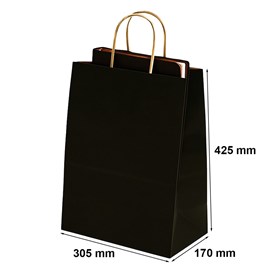 Torba Na Prezent Czarna