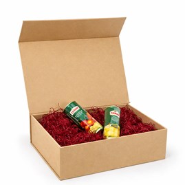 Pudełko Magnetyczne na prezent 320x270x85mm Kraft A4