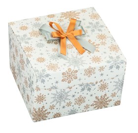 Pudełko składane świąteczne 250x250x150mm XL K-8082 SN