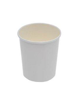 Kubek papier biały do kawy 180ml 50szt.
