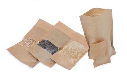 Doypack ECO KRAFT 180x90x290 - 1000ml - 100 szt.