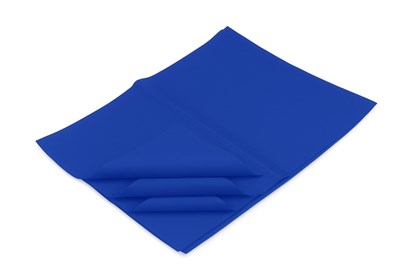 Bibuła gładka 20g 50x70cm Niebieska Chaber – ozdobna – 100 arkuszy