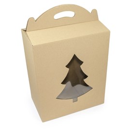 Pudełko karbowane F217 300x180x350mm (CHOINKA) EKO