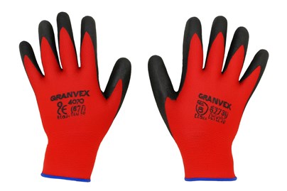 Rękawice robocze nylon+lateks