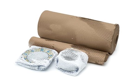 Papier nacinany kraft biały 40cm/100m