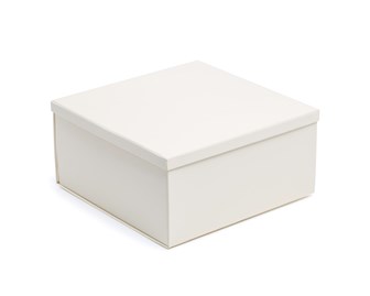 Pudełko składane z wiekiem 250x250x120 Kość Słoniowa