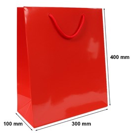 Torba Laminowana Czerwona