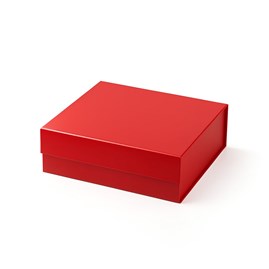 Pudełko Magnetyczne Czerwone 235x235x80mm (zew) A5