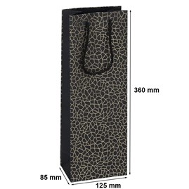 Torebka na wino 125x85x360mm K-421 PZZ