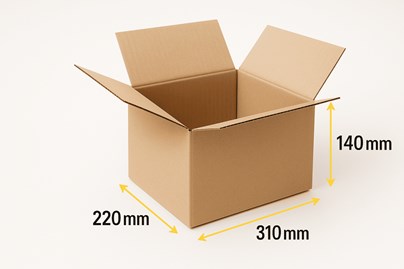 Pakiet - Karton Klapowy 310x220x140mm - 50 sztuk