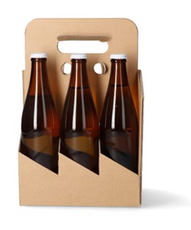 Karton na 6 piw skrzynka 140x210x310mm pudełko