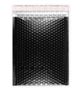 Koperta Metaliczna 230x290mm Czarna - 100 szt