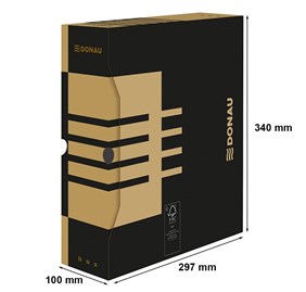 Pudło archiwizacyjne 100x340x297 A4 Bezkwasowe Donau